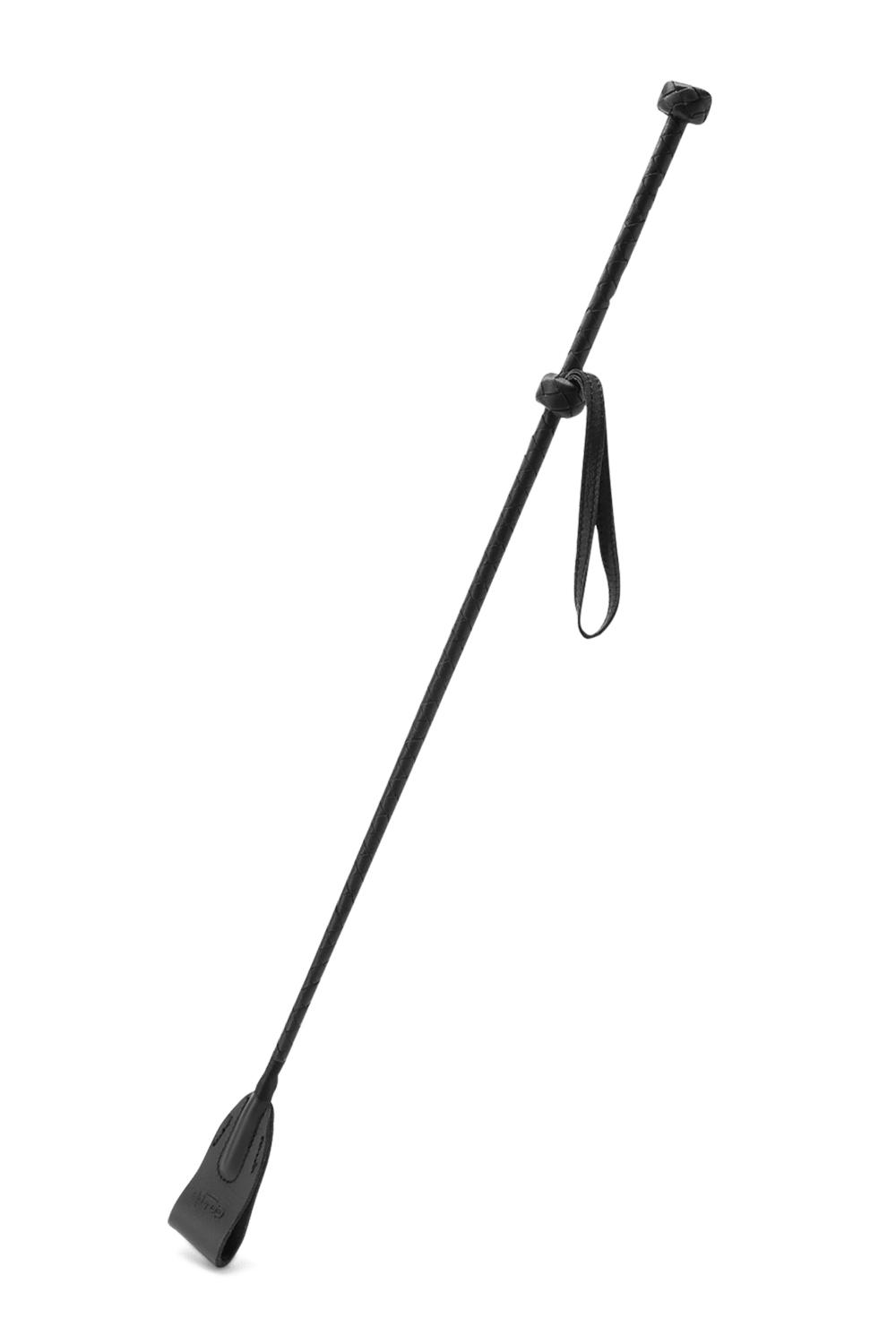 Black Leather Riding Crop Bondage