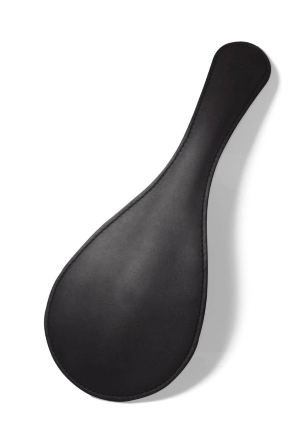 Black Leather Round Paddle Pleasure