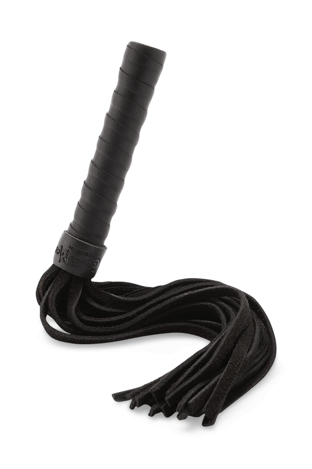 Black Leather Small Flogger Bondage