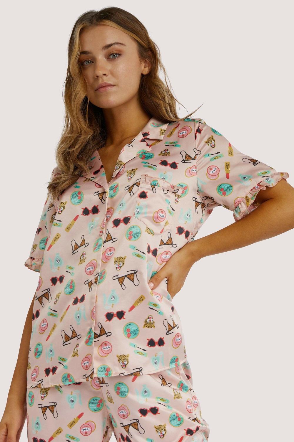 Bodil Jane Recycled Girls Best Friend Short Sleeved Top Nightwear