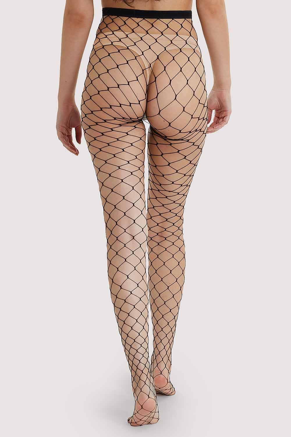 Fence Net Tights – Black Bettie Page