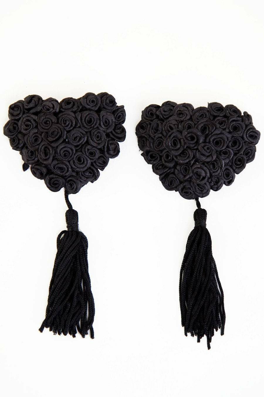 Matilde Black Nipple Tassels Lingerie