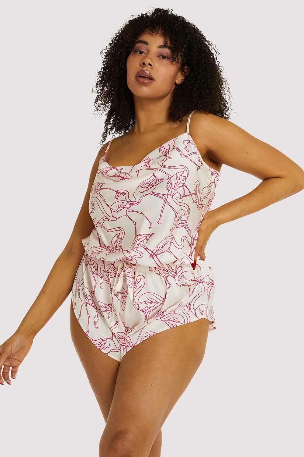 Pink Flamingo Playsuit Nightwear