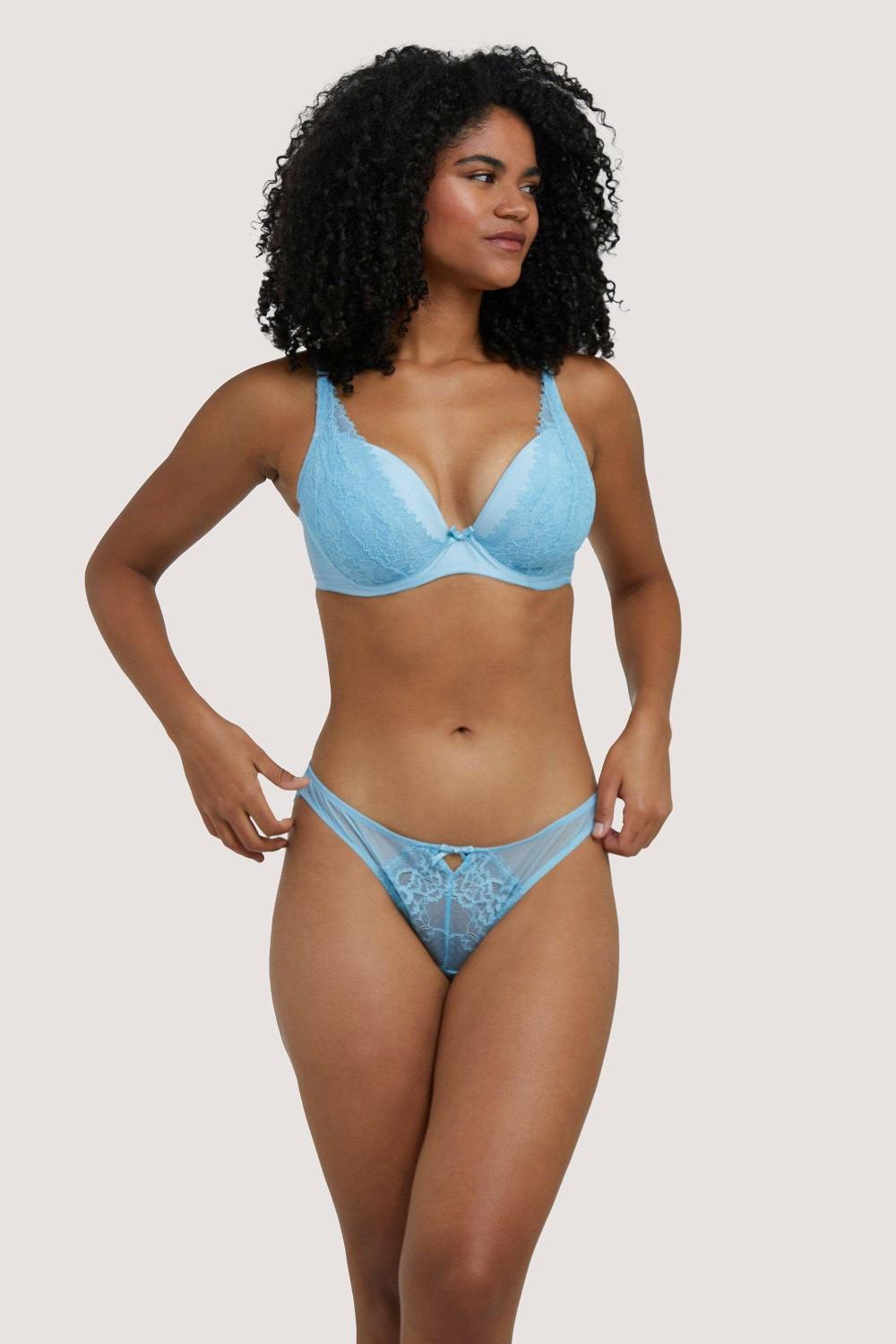 Sophia Light Blue Brief Everyday Lingerie