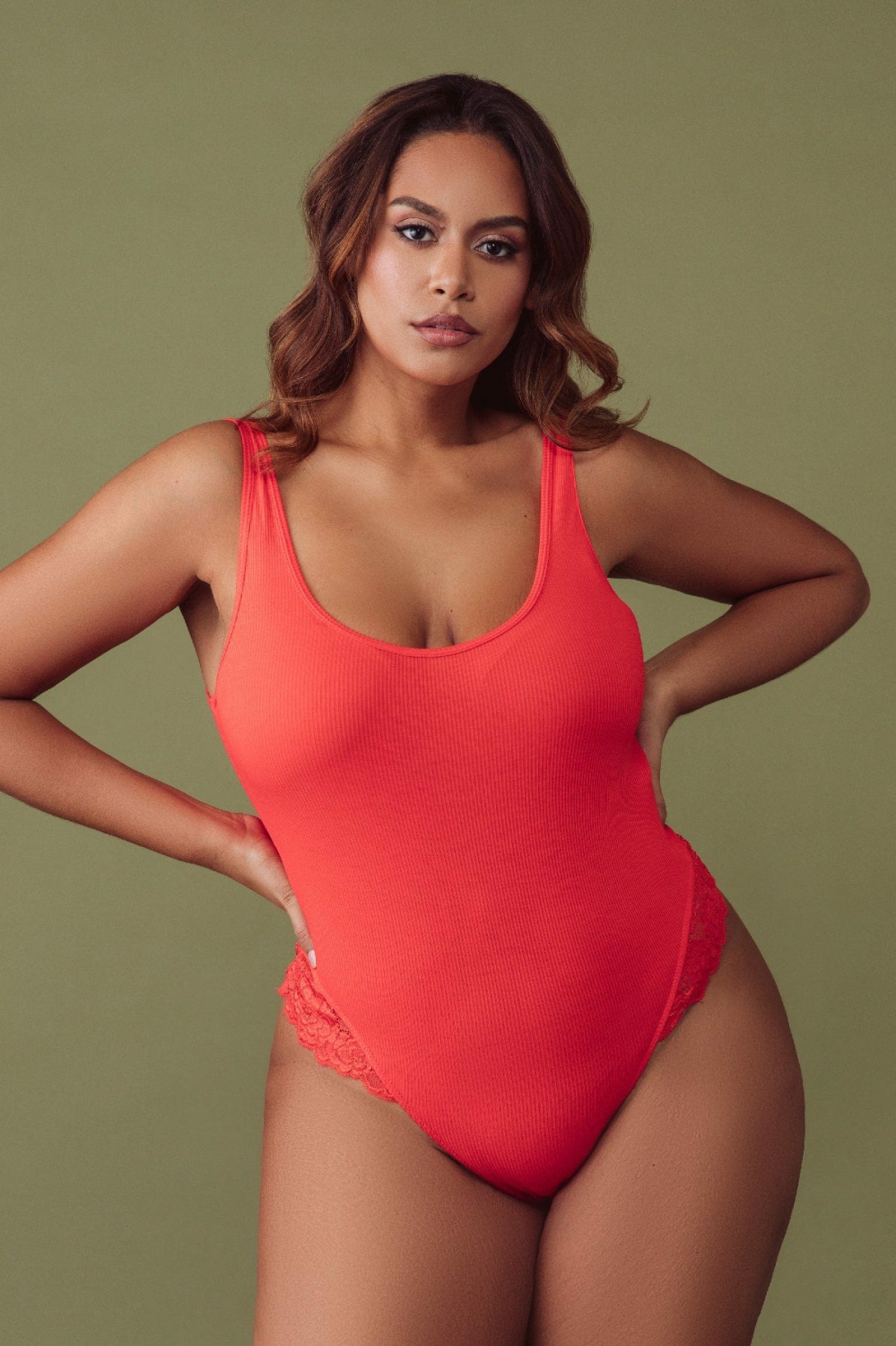 Tigerlilly Orange Bodysuit Bodies